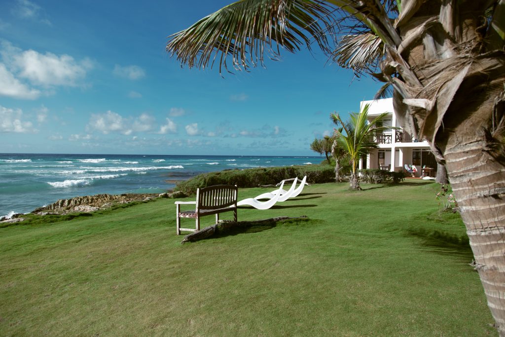 Oceanfront Lawn Barbados Surfers Point